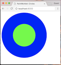 PaintWorklet Circles